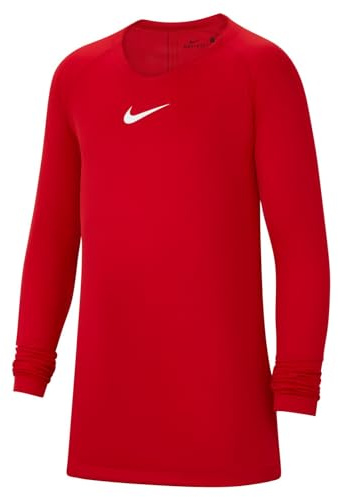 NIKE Boy's Nike Park First Layer Kids Thermal Long Sleeve Top, Red, XL UK