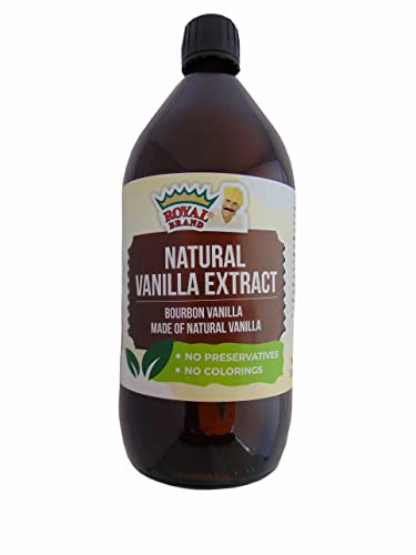 Extrait de vanille naturel / fabriqué en vanille naturelle / sans alcool / 1 litre / halal