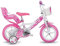 Vélo pour fille Dino Bikes Little Heart Taille 12 - 14 - 16 (Jante 12 Pouces)