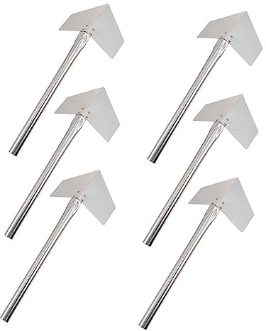 Yardenfun 6pezzi Strumenti Acciaio Inossidabile Per Angoli Interni Trowel Per Stuccatura Di Muri Utensili Ergonomici Per La Riparazione Degli Angoli Con Design Affusolato e Manico Saldato