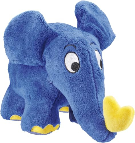 Schmidt Spiele 42286 Musen, elefant, 50. Födelsedag, 17 cm plyschfigur, flerfärgad