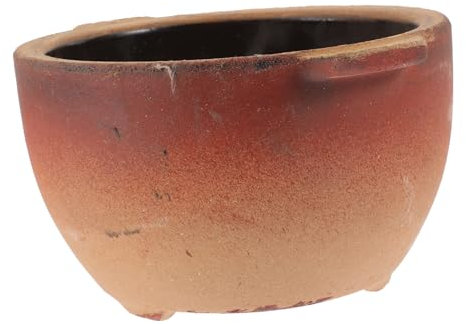 LABRIMP Casseruola Di Terracotta Pentola Casa Cottura Sicura Manico Doppio Utilizzo Facile Contenitore Multifunzione Per Stufati E Cucinare