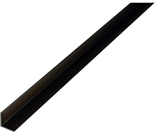Alberts 480011 Cornière | aluminium, anodisée, couleur bronze | 1000 x 15 x 15 mm
