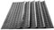 Jet Line® | Stufenmatten außen Trapa | 75 x 25 cm | 5 Stück | schwarz | außen | outdoor | Antirutsch | Gummi | Stufen | Matte | Treppenstufen matten | rutschhemmend | Außentreppe