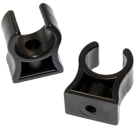 Rohrklemme RKPS 12 (10 Stk.), Ø innen 12-12,5 mm Rohrclips Rohrhalter Kunststoff