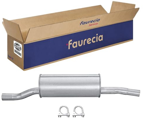 HELLA 8LB 366 021-271 Silenziatore anteriore - Easy2Fit® Kit - anteriore - monopezzo - Kit con parti annesse - per es. ALFA ROMEO AR 6