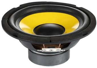 FUYUMIC 1Pcs 8/6/5 Inch Bass Speaker 4 Ohm 30W Audio Music Speakers Woofer LoudSpeaker DIY For Multimedia Home Theater (Color : 8 inch 4ohm 30W)