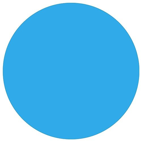 LAPOOH Poolöverdrag blå 527 cm PE, poolpresenning, poolbelysning, poolskydd, pooltillbehör, pool presenning – 92147