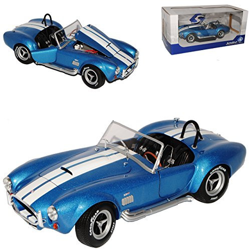 Solido Ford Shelby AC Cobra 427 MKII S/C Blau 1962-1968 1/18 Modell Auto