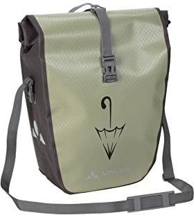 VAUDE Aqua Back Single Sondermodell mit Schirmlogo Hinterradtasche Gepäckträgertasche, Fango SE