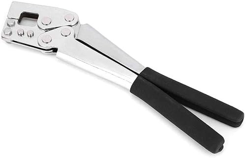 Pinzas prensadoras de espárragos, pinzas prensadoras de espárragos, pinzas perforadoras fijas, máquina prensadora de mangos, para fijar quillas de acero ligero con un espesor de pared de 0,5-0,8 mm(