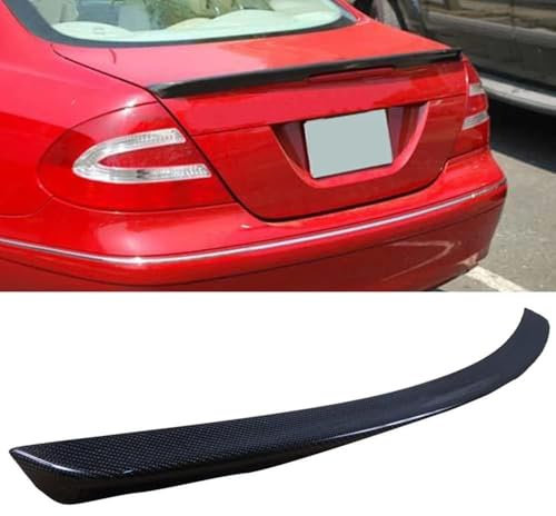 Auto Heckspoiler für Benz CLK Class W209 C209 AMG Coupe 2003-2009,Auto Heck Kofferraumspoiler Heckflügel Tuning Autozubehör Kratzfeste Karosserie-Kits
