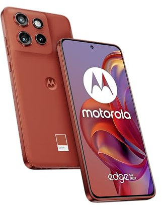 Motorola Edge50 Neo Smartphone with 6.36 OLED Screen Scratch Resistant Gorilla Glass 3, 50MP, 12/512GB, Dust and Dirt Resistant, Pantone Poinciana