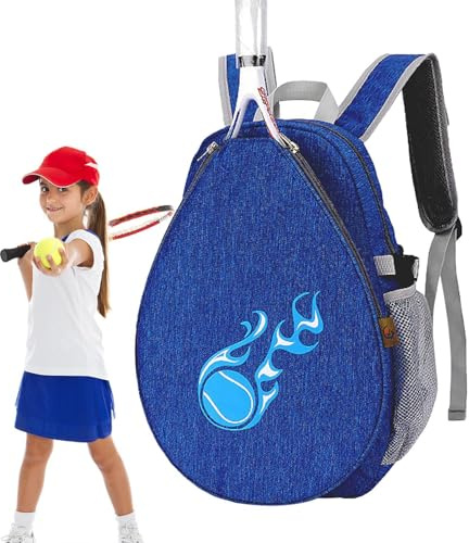 Tennisryggsäck - Tennisväska för barn, väska för racketar, pickle bags | tennisrackethållare, badmintonryggsäck med flera fickor, par tennisskolryggsäck