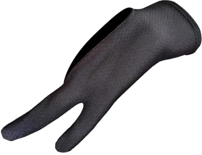 Drawing Tablet Glove,Two-Finger Graphic Tablet Drawing Glove | Right Left Hand Breathable Wraps for Paper Sketching Professionals Beginners Students