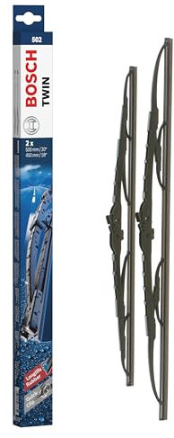 Bosch Scheibenwischer Twin 502, Länge: 500mm/450mm – Set für Frontscheibe