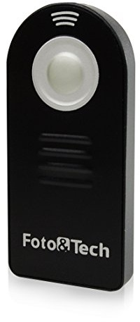 Foto&Tech FTML-L3 Wless Rmote Control Compatible with Nkon D7500 D750 D3400 D3300 D3200 D5500 D5300 D5200 D5100 D7200 D7100 D7000 D610 D600 D60 D70 D80 COOLPIX P900 P7800 P7700 A/1 J1 (1 Piece)