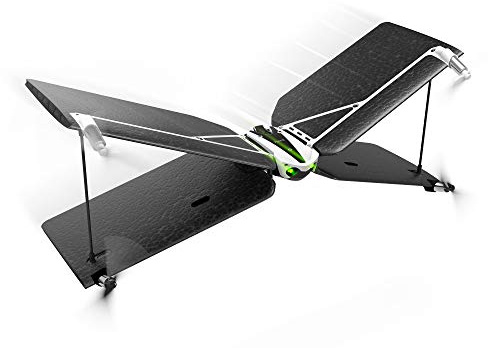 Parrot - Pack MiniDrone Quadricoptère/Avion Swing + Télécommande Flypad - Noir/Blanc