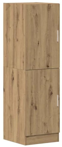 vidaXL Armadietto Cucina Rovere Artigianale 38x41,5x131,5 cm in Legno