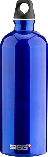 Sigg Traveller Trinkflasche 1 L, blau