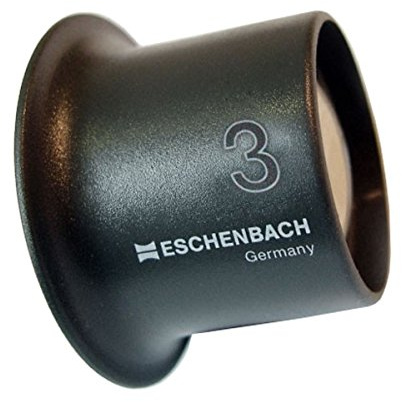 Lupa de relojero ESCHENBACH ALEMANIA 3x antracita