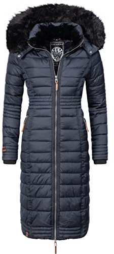 Navahoo – Cappotto invernale trapuntato da donna “Umay”, 6 colori, XS – XXL Blu S