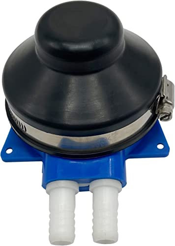 1/2 Zoll Schlauch Fuß Betrieben manuelle wasser Pumpe für Bordküche Boot Wohnwagen Wohnmobil Waschen von Vans im Freien Waschbecken RV Toilette Yacht Bilge