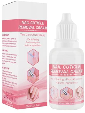 Cuticle Cream For Nails | Cuticle Remover Gel - 30ml Instant Fast Absorption Gentle Softening Cuticle Remover Cream Maintain Healthy Cuticles