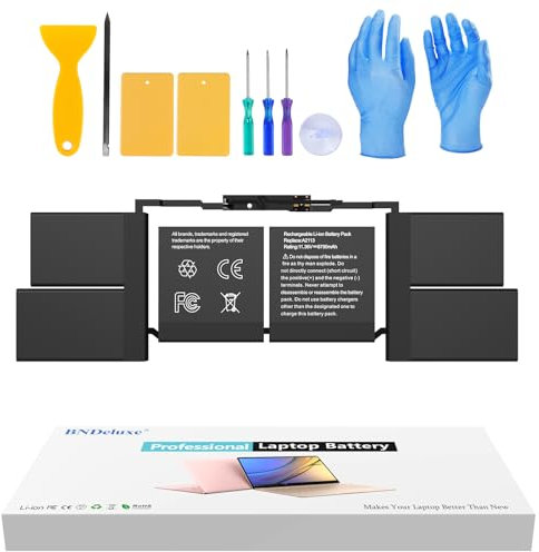 A2141 A2113 Laptop Battery Replacement for MacBook Pro 16 Inch A2141 2020 2019 Year EMC 3347 fits MVVL2 MVVL2LL/A MVVM2 MVVM2LL/A MVVJ2 MVVJ2LL/A MVVK2 MVVK2LL/A 99.8Wh 8790mAh 11.36V