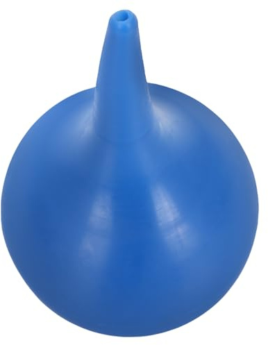 ELAYARD Poire Auriculaire 90 Ml Bleu en Caoutchouc Souple Ampoule de Nettoyage des Oreilles pour Extraction du Cérumen Rinçage Auriculaire à L'Eau Outil de Lavage d'Oreilles Sûr et