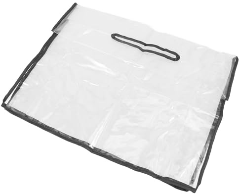 FOYTOKI Protector Transparente para Bolso de Mano Plegable 16.5X13X4.7 Pulgadas Resistente al Agua Adecuado para Excursiones y Actividades al Aire Libre