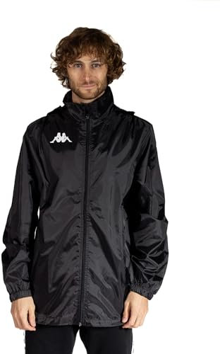 Kappa Wister Chaqueta Hombre, Black, XL