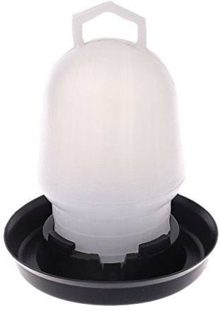 Hergon Kettle Shape Plastic Chicken Water Drinking Cup, Pet Water Dispenser Water Feeder For Bird Quail Poultry