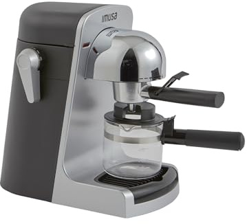 IMUSA 4cup Electric Bistro Espresso Cappuccino Maker, Silver
