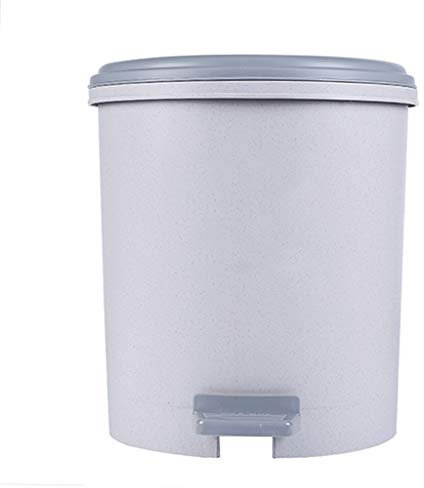 Liushop Einbau-Abfallsammler Haushaltsplastik mit Deckel Mülleimer Independent Liner Badezimmer Wohnzimmer Verdickter Mülleimer Abfall- und Recyclingsystemkasten (Color : Blue, Größe : M -9.6L)