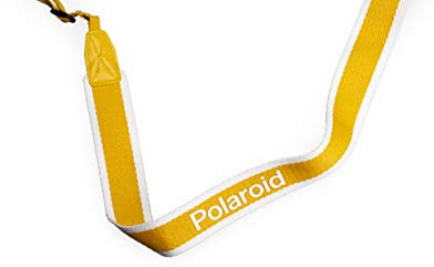 Polaroid Camera Strap Flat – Yellow stripe