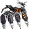 JMTBNO 4 Stück Mini LED Blinker Motorrad Wasserdicht Lampe E geprüft E-Prüfzeichen Smoked Microblinker Universal 12V für Motorrad Motocross Quad Roller Cruiser Off Road