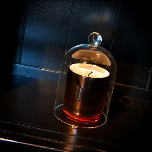 Ted Sparks Glas Glocke für Duftkerzen, Höhe: 18 cm, Durchmesser: 11 cm, TED-GD-01, Klar