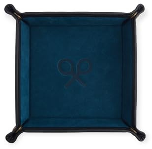 SILBON Vaciabolsillos Piel Azul para Hombre