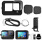 Pikioraz 8 in1 Zubehör-Set für Go Pro Hero12 11 10 9, Silikonhülle/Batterieseitige Abdeckung/Objektivdeckel/Displayschutzfolien/Lanyard, Zubehör für Go Pro Hero