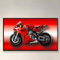 WETCEAOM Cadre Mural pour Lego Technic La Moto Ducati Panigale V4 S, Tableau d'affichage Mural pour Lego 42202, Taille : 65x40 cm（sans modèle）