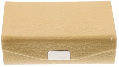 COOPHYA Astuccio Portarossetto Specchio Piccolo, Organizer per Trucco Compatto Motivo Dorato e Custodia da Viaggio per Borsa