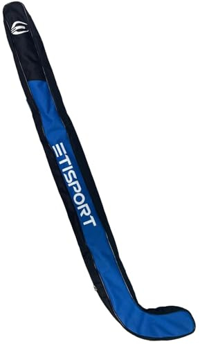 ETISPORT Borsa Porta Stecche Hockey Blu per 2 Stecche. Leggera e Resistente con Tracolla