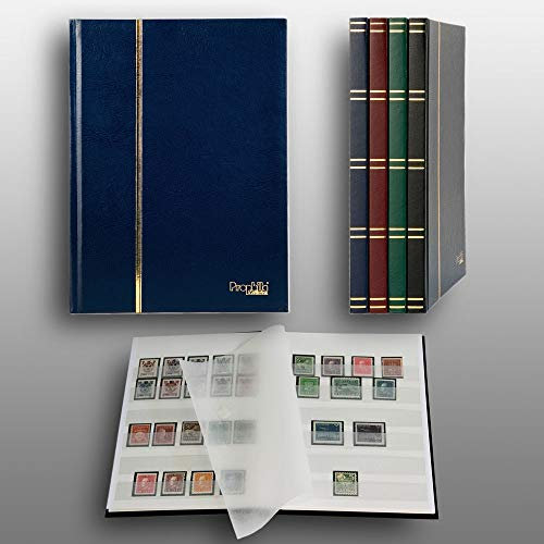 Prophila stamp album (new) 16 white sides, blue cover