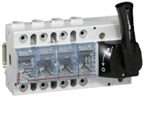 Interrupteur-sectionneur Vistop 160A - 4P avec commande frontale et poignée noire