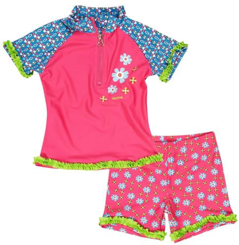 Playshoes UV-Set Blumen Badebekleidungsset para Niñas