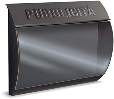 Alubox Cassetta portapubblicita' serie 'busta' colore grigio ghisa