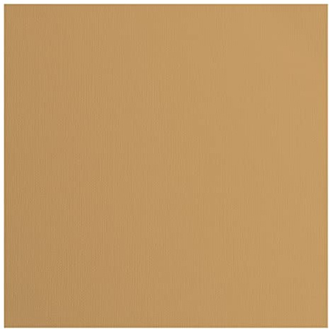 Vaessen Creative Florence - Lote de 20 tarjetas de papel para manualidades, 216 gramos/m², 30,5 x 30,5 cm, color marrón