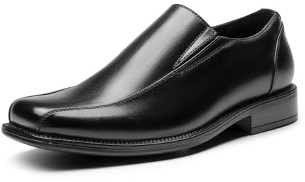 Bruno Marc Men's Slip on Dress Loafers Shoes,Black,14