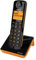 Alcatel S280 noir et orange, mains libres, fonction blocage des appels indesirables, Repertoire 50 noms et numéros
